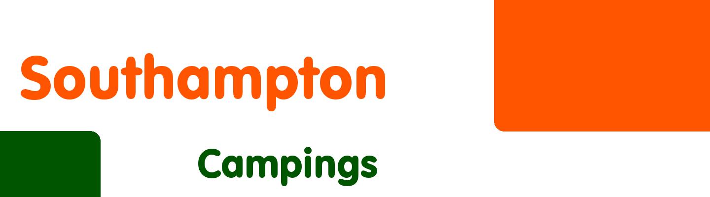 Best campings in Southampton - Rating & Reviews