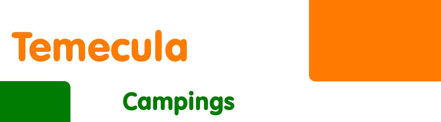 Best campings in Temecula - Rating & Reviews