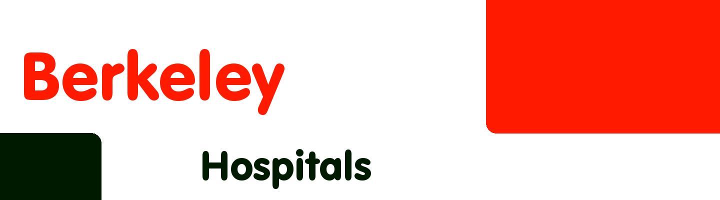 Best hospitals in Berkeley - Rating & Reviews