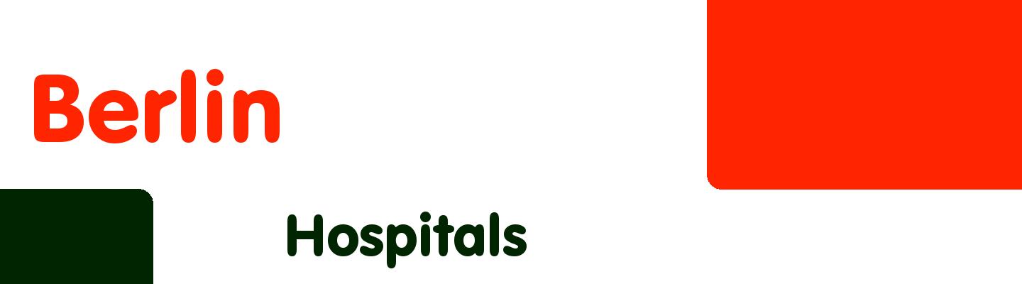 Best hospitals in Berlin - Rating & Reviews