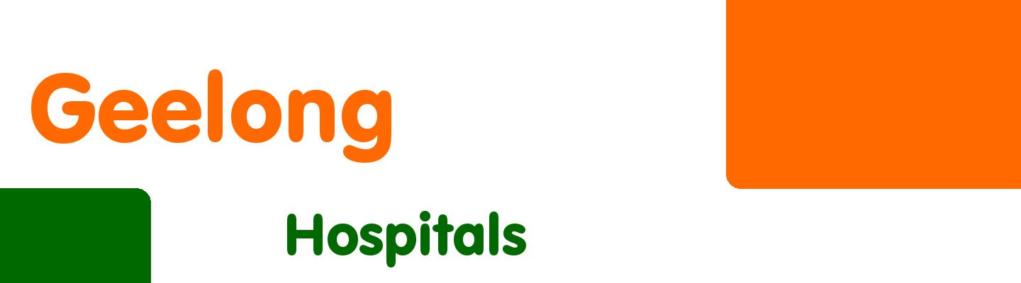 Best hospitals in Geelong - Rating & Reviews
