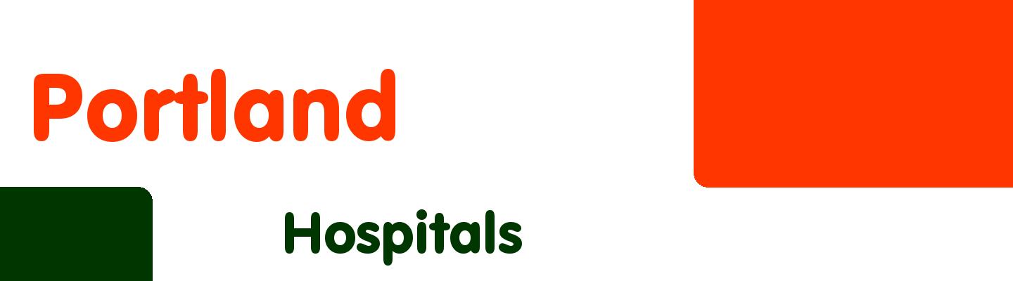 Best hospitals in Portland - Rating & Reviews