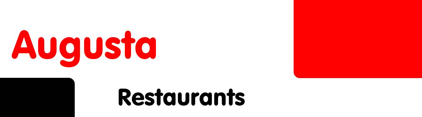 Best restaurants in Augusta - Rating & Reviews