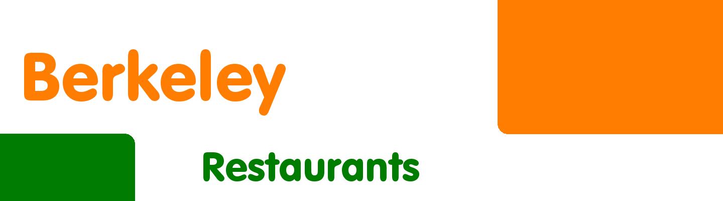 Best restaurants in Berkeley - Rating & Reviews