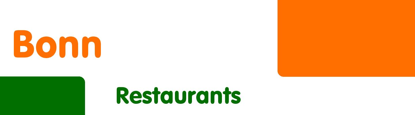 Best restaurants in Bonn - Rating & Reviews