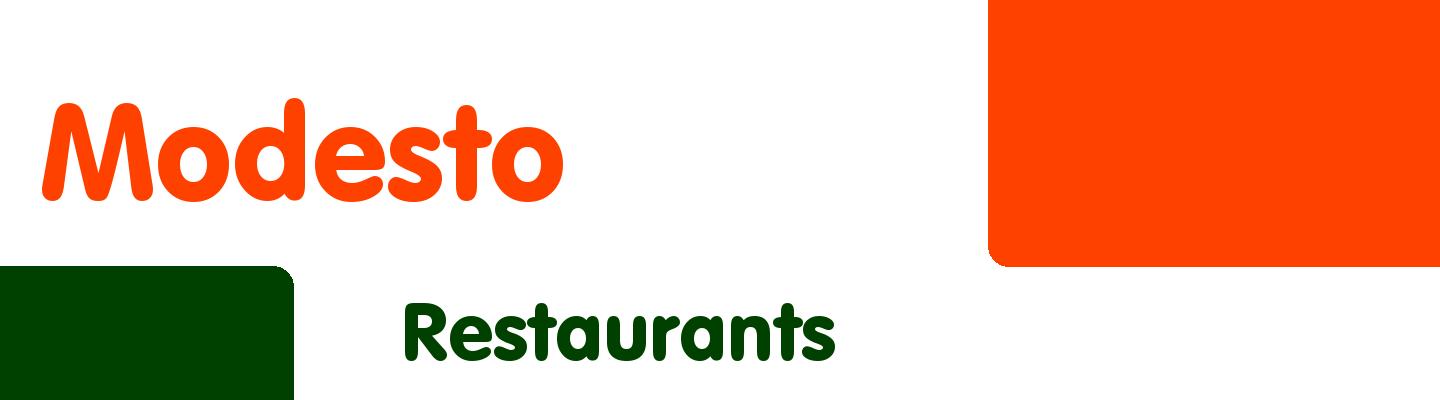 Best restaurants in Modesto - Rating & Reviews
